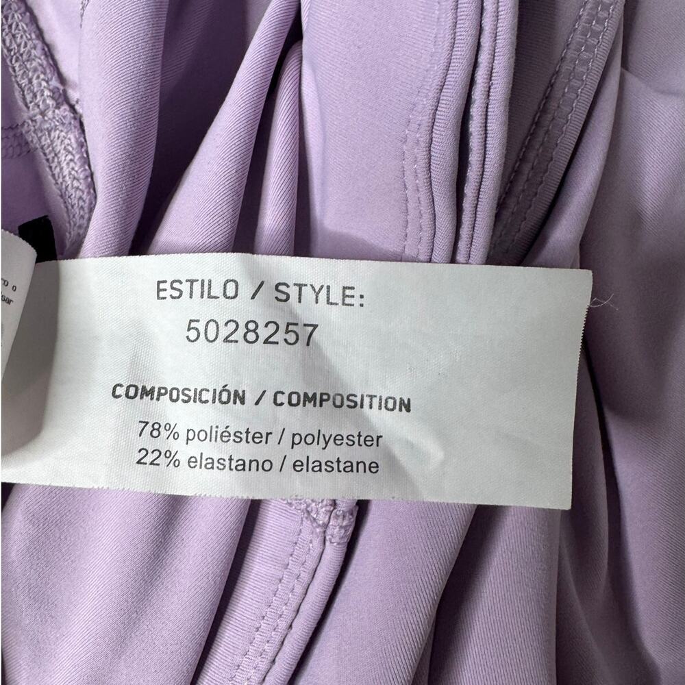Charly Light Purple Compression Shorts - Size Small - Hidden Waist Pocket - Picture 7 of 9